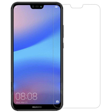 Folie Sticla Securizata , 9H, Transparenta HD, pentru Huawei P20 Lite Transparent [3]