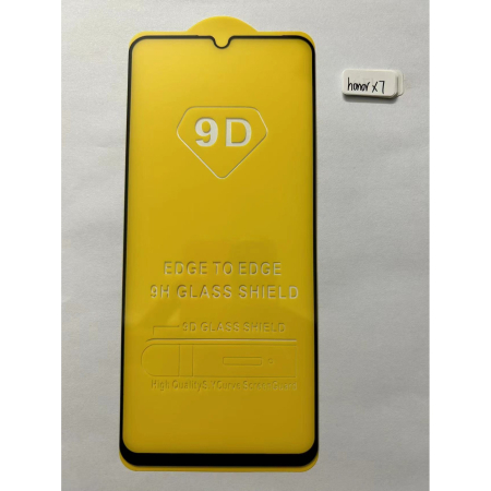 Folie Sticla Securizata compatibil cu Honor X7, Full Glue Negru [1]