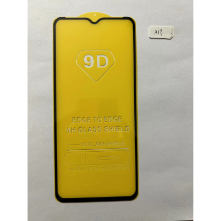 Folie Sticla Securizata compatibil cu Oppo A17, Full Glue Negru [5]