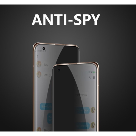 Folie Sticla securizata ® compatibila cu Hawei Nova 9 Full Glue Privacy Negru [1]