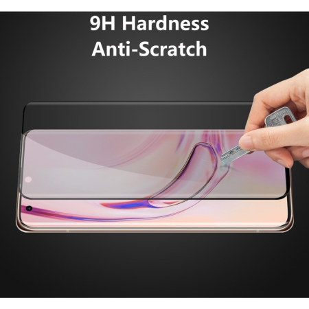 Folie Sticla securizata ® compatibila cu Hawei Nova 9 Full Glue Privacy Negru [5]