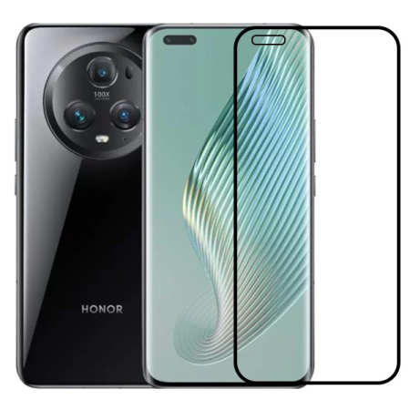✨TOATE PRODUSELE✨ - Folie Sticla Securizata, , Compatibila cu Honor Magic 5 Pro, Full Glue, Margini Negre, Transparent