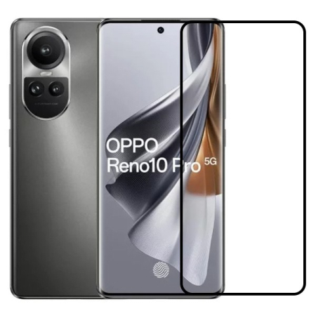 ✨TOATE PRODUSELE✨ - Folie Sticla Securizata, , Compatibila cu Oppo Reno 10 Pro, Full Glue, Margini Negre, Transparent