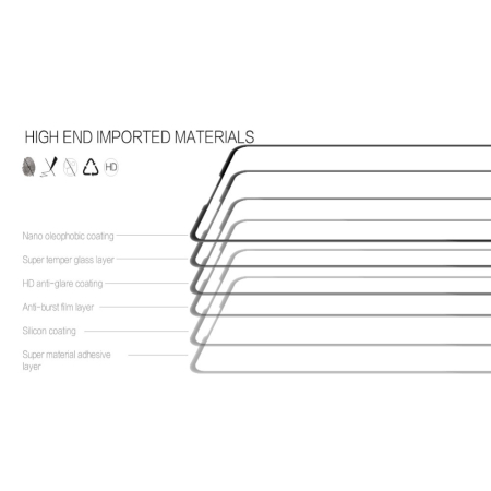 Folie Sticla Securizata , compatibila cu Xiaomi Mi 9T / Mit 9T Pro, Negru [19]
