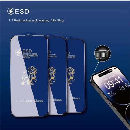 Folie Sticla securizata ® compatibila cu Xiaomi Redmi 10 5G Sticla ESD, Top Glass, Anti-static, Negru [4]