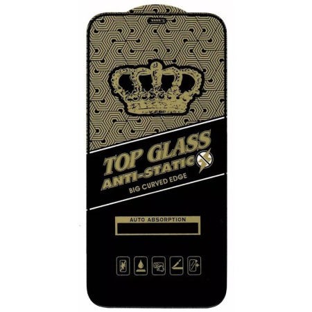 ✨TOATE PRODUSELE✨ - Folie Sticla securizata electrostatica pentru Samsung A30, Sticla ESD, Top Glass, Anti-static, Negru