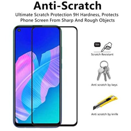 Folie Sticla securizata ® pentru Huawei P40 Lite E full glue negru [3]