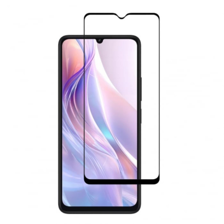 ✨TOATE PRODUSELE✨ - Folie Sticla Securizata, , Pentru Redmi 13C, Full Glue, Margini Negre, Transparent