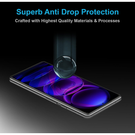 Folie Sticla Securizata, , Pentru Redmi Note 13 Pro Plus, Full Glue, Margini Negre, Transparent [3]