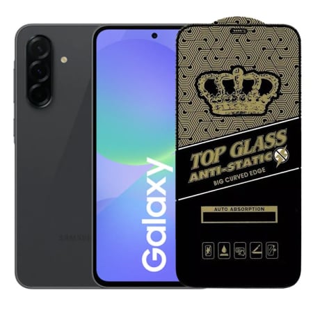 ✨TOATE PRODUSELE✨ - Folie Sticla Securizata pentru Samsung A36, , Sticla ESD Antistatic, Sticla de Protectie pentru Samsung Galaxy A36, Margini negre, Transparent