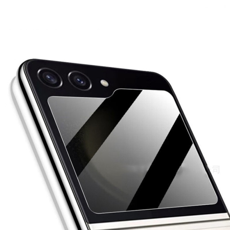 Folie Sticla Securizata pentru Samsung Galaxy Z Flip 6, , Sticla de Protectie Compatibila cu Samsung Galaxy Z Flip 6, 2.5D, HD, Transparenta [3]