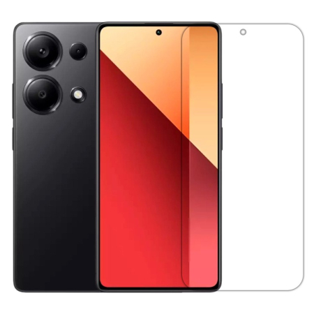 Folie Sticla Securizata Full Glue - Folie Sticla Securizata pentru Xiaomi Redmi Note 13 Pro, , Sticla de Protectie Compatibila cu Xiaomi Redmi Note 13 Pro, 2.5D, HD, Transparenta