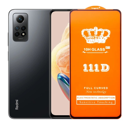✨TOATE PRODUSELE✨ - Folie Sticla Securizata pentru Xiaomi Redmi note12 Pro, , Sticla de Protectie Compatibila cu Xiaomi Redmi note12 Pro, Full Cover 111D, HD, Margini Negre, Transparenta