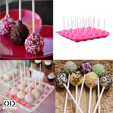 Forma Cake Pops din Ciocolata Forma din Silicon pentru Bomboane de Ciocolata si Cake Pops pe Bat Forma silicon cake pops pentru Bomboane Prajituri pe Bat Cake POps Candy bar Candy Bar Cake Pops tescoma forma cake pops forma na cake pops como hacer cake pops en forma de helado cake pops kepimo forma cake pops en forma de helado silikonova forma na cake pops cake pops forma allegro forma do cake pops lody cake pops en forma de paletas forma silikonowa do cake pops forma do cake pops formas de hacer cake pops forma pro cake pops cake pops formar [4]