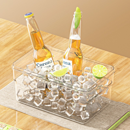 Forma de Gheata, , un Strat, Inchidere Etans, din PP+PET, 19 x 12 x 9.5 cm, Bej [5]