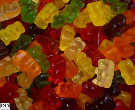 Forma din Silicon pentru 50 de Jeleuri in Forma de Ursuleti Haribo [1]