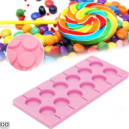 Forma pentru 12 Acadele din Ciocolata, Zahar sau Jeleu Cake Pops, 26.5 x 12 cm [3]