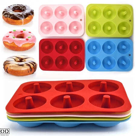 Forma pentru Briose si Gogosi din Silicon Non-Stick, Gri, Calitate Premium [1]