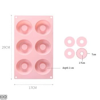 Forma pentru Briose si Gogosi din Silicon Non-Stick, Gri, Calitate Premium [0]