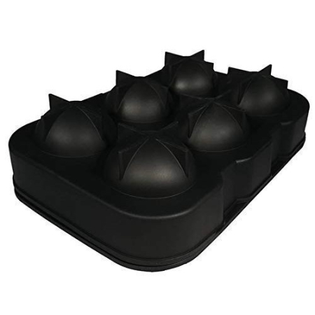 Forma pentru Gheata, , 6 Forme Sferice, din Silicon, 17 x 12 x 6 cm, Negru [4]