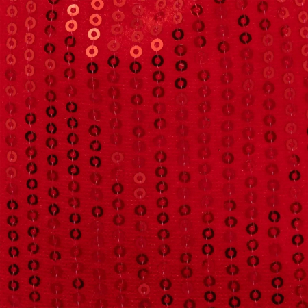 Fundita decorativa cu paiete pentru bradul de Craciun, 20x24 cm, rosu [3]