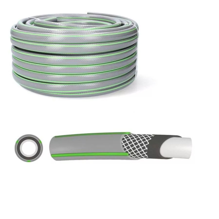 Furtun gradina armat Premium, 3/4&quot; diametru, 30 m, protectie UV, 8 bar presiune, 4 straturi [6]