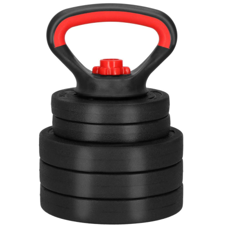 Gantera Kettlebell reglabila 10kg negru [10]
