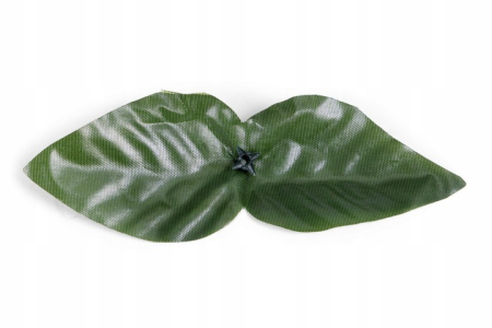 Gard artificial decorativ 50x500 cm, frunze ornamentale, protectie UV si intemperii, plastic PVC, verde inchis [6]