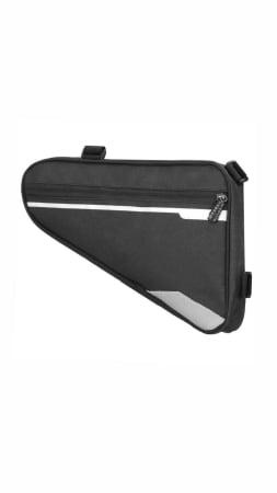 Disponibil livrare locker S - Geanta bicicleta impermeabila, cu buzunar pentru telefon, 30x21x5cm, negru