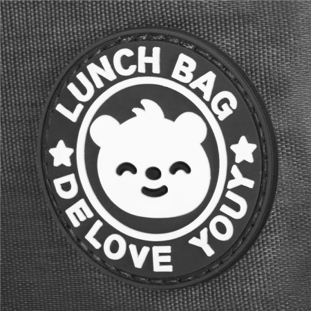 Geanta frigorifica cu izolatie termica pentru mancare, 21x10x23cm, gri [8]