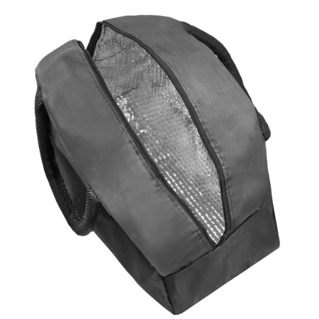 Geanta frigorifica cu izolatie termica pentru mancare, 21x10x23cm, gri [14]