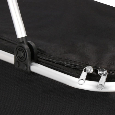 Geanta pentru picnic sau plaja, termoizolanta, 28 litri, negru [4]