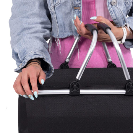 Geanta pentru picnic sau plaja, termoizolanta, 28 litri, negru [14]