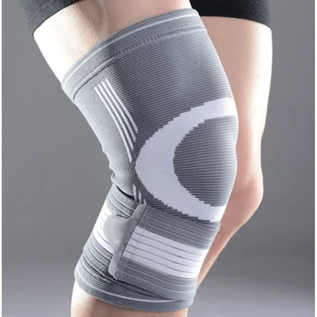 Genunchiera Supraelastica pentru Protectie Genunchi Picior, Marime Universala si Unica pentru Sportivi, Premium [5]