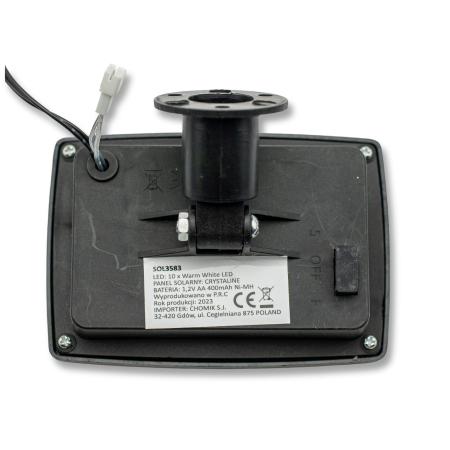 Ghirlanda luminoasa, LED, model Rona, 10 becuri, 380cm, incarcare solara, lumina alb cald [8]