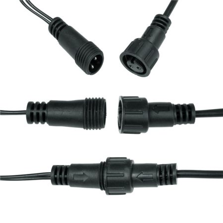 Ghirlanda luminoasa tip perdea Premium 300 LED-uri, 14,5m, 18Wati, interior/exterior, cu flash, alb rece [6]