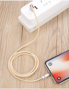 Cablu Textil USB Fast & Safe Charging 3.6A cu Mufa Magnetica 360° Cablu de date telefoane Cablu de incarcare telefon [19]