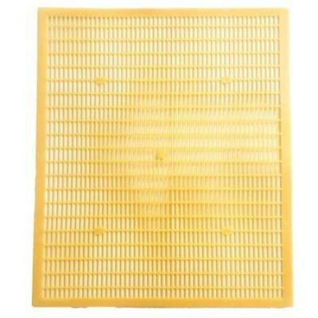Gratie Apicultura, , Hanneman, din Plastic, Separare Matca, 51 x 42 x 0.3 cm, Galben [6]