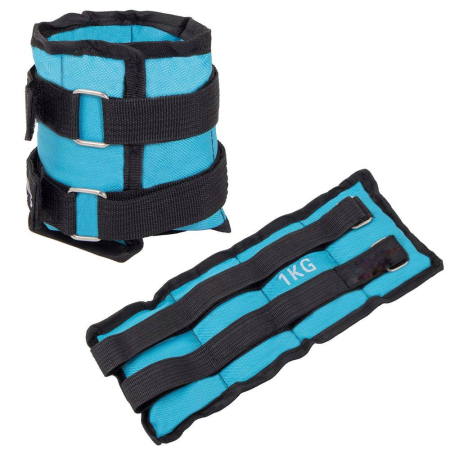 Disponibil livrare locker S - Greutati pentru glezna si incheietura mainii, 2x1kg