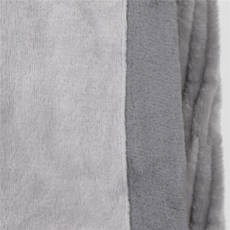 Halat de baie pentru barbati pana la genunchi, gluga mare, marimea M/L, gri [10]