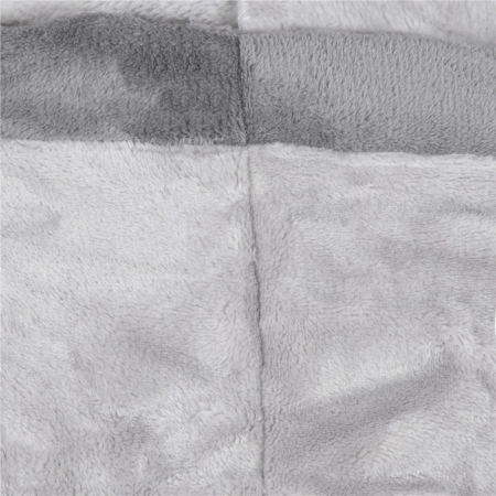 Halat de baie pentru barbati pana la genunchi, gluga mare, marimea M/L, gri [12]