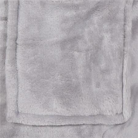 Halat de baie pentru barbati pana la genunchi, gluga mare, marimea M/L, gri [4]