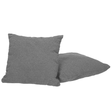 Hamac tip leagan suspendat pentru casa sau gradina, gri cu perne, 130x100cm, 150kg [15]