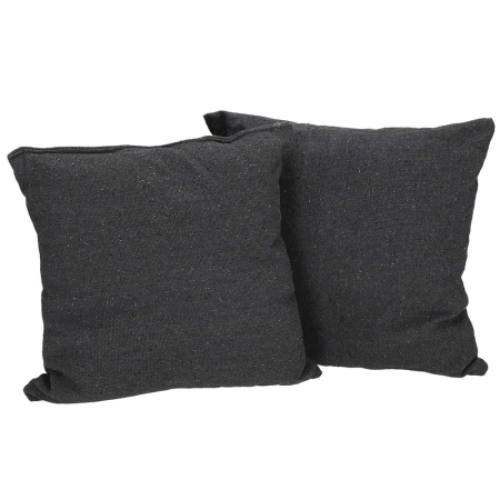 Hamac tip leagan suspendat pentru casa sau gradina, gri inchis cu perne, 130x100cm, 150kg [13]