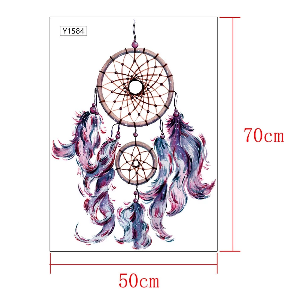 Sticker Autocolant Pentru Usa sau Perete Dreamcatcher si Energie Pozitiva [9]