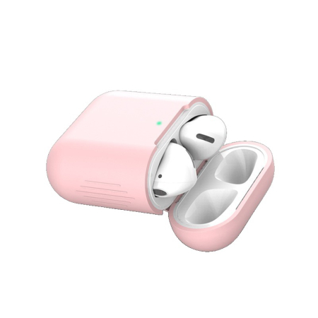 Husa AirPods cu Inel Prindere Roz [3]