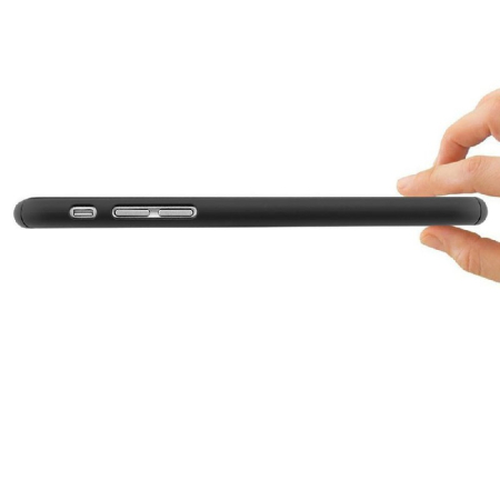 Husa Apple iPhone 6/6S IPAKY Full Cover 360 Negru + Folie Cadou [7]