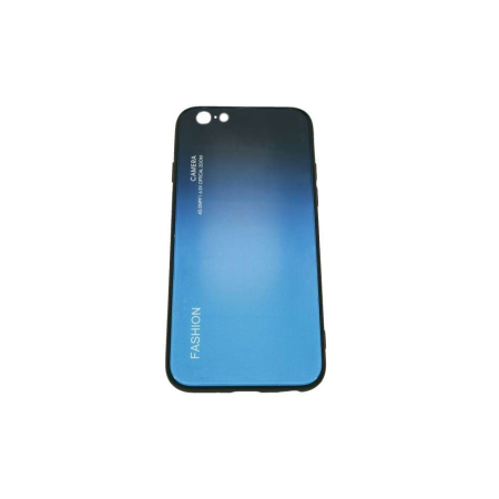 Hybrid Back Degrade - Husa Apple iPhone 7 Hybrid Back Degrade, Albastru