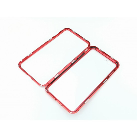 Magnetic 360 - Husa Apple iPhone 7 Plus Magnetic 360, Rosu