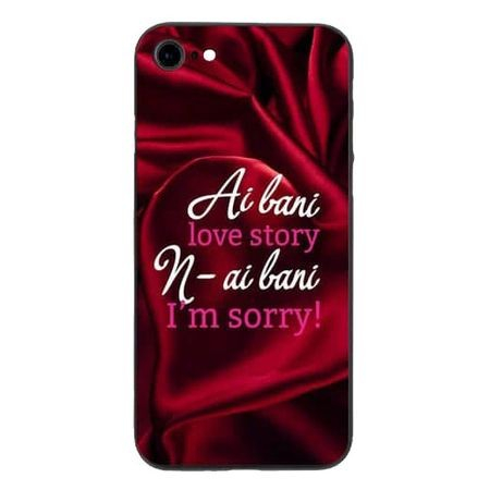 Back Case - Husa Apple iPhone 7 Plus Multicolor Mesaj Bani